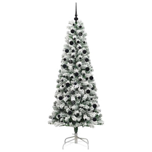 Albero di Natale Artificiale con Rami Pieghevoli 210 cm PVC 3395605