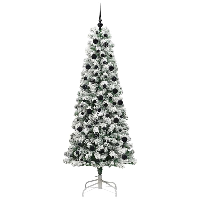 Albero di Natale Artificiale con Rami Pieghevoli 210 cm PVC 3395605