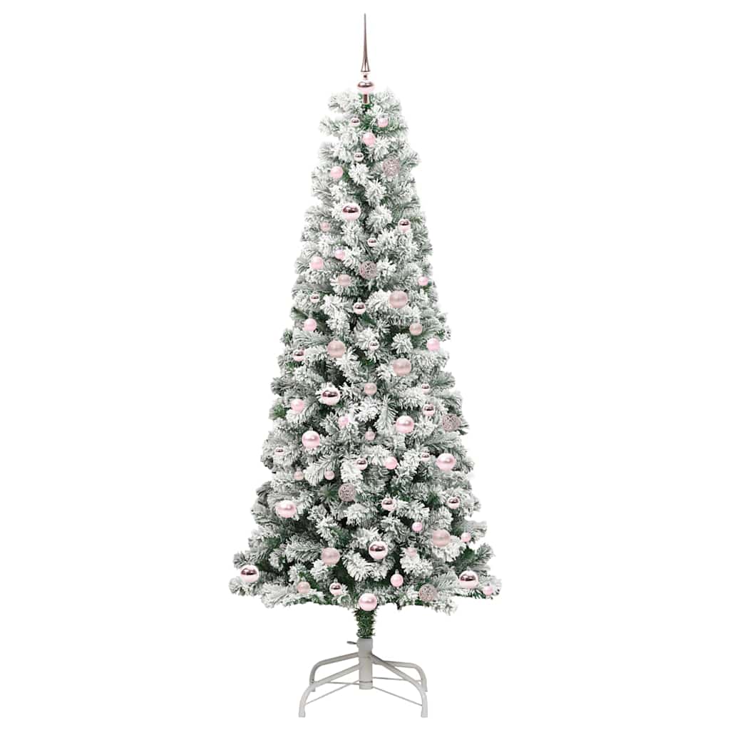 Albero di Natale Artificiale con Rami Pieghevoli 210 cm PVC 3395606