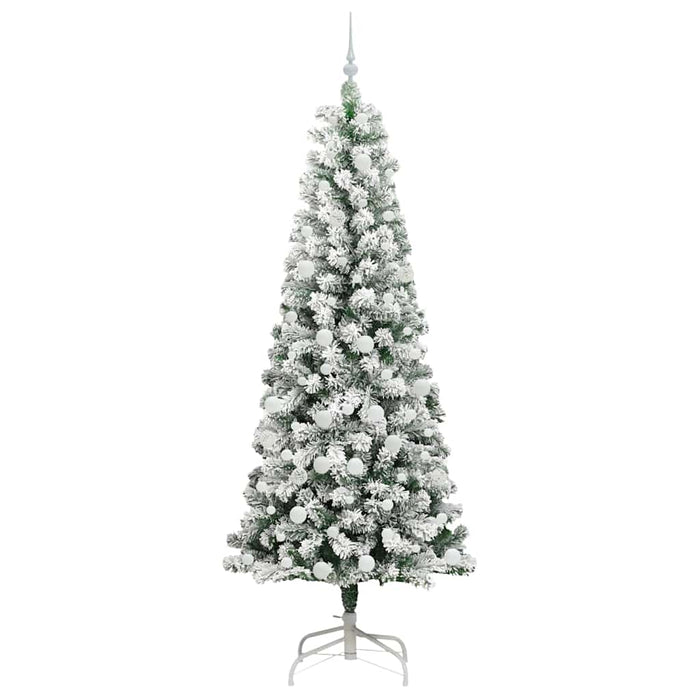 Albero di Natale Artificiale con Rami Pieghevoli 210 cm PVC 3395607