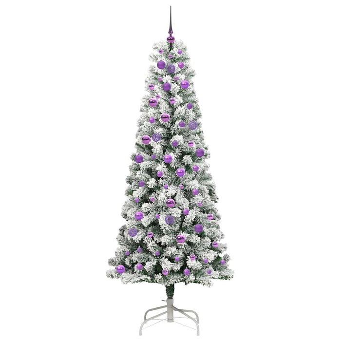 Albero di Natale Artificiale con Rami Pieghevoli 210 cm PVC 3395610