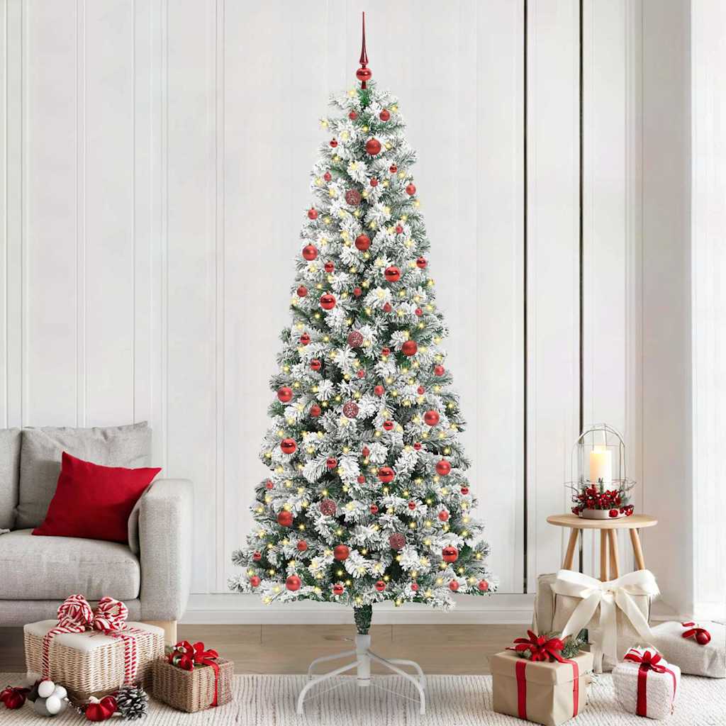 Albero di Natale Artificiale con Rami Pieghevoli 240 cm PVC 3395613