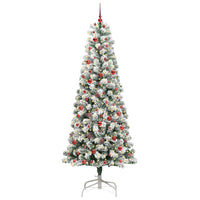Albero di Natale Artificiale con Rami Pieghevoli 240 cm PVC 3395613