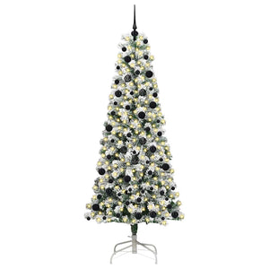 Albero di Natale Artificiale con Rami Pieghevoli 240 cm PVC 3395614
