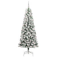 Albero di Natale Artificiale con Rami Pieghevoli 240 cm PVC 3395615