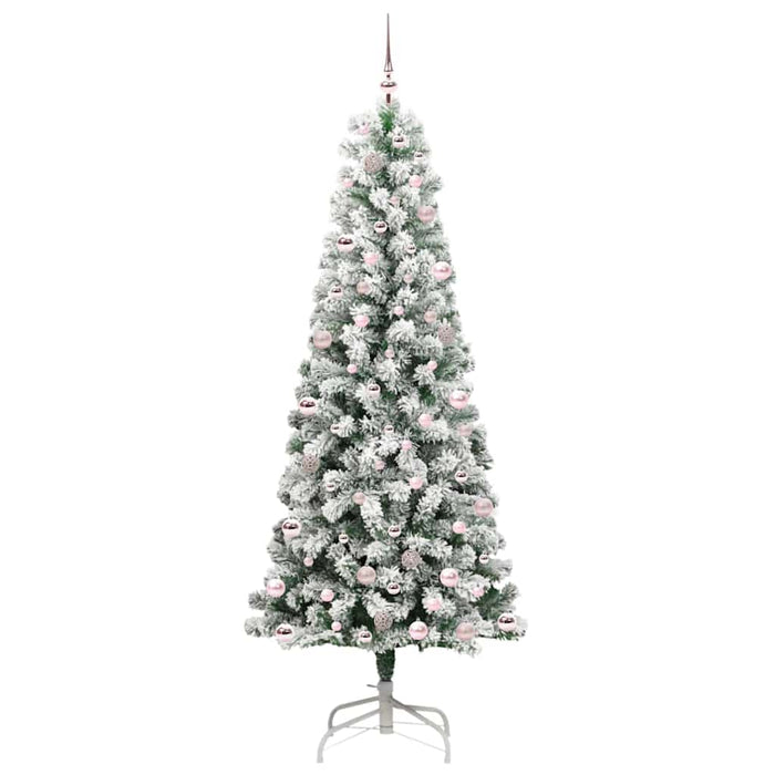 Albero di Natale Artificiale con Rami Pieghevoli 240 cm PVC 3395615