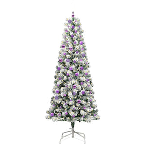 Albero di Natale Artificiale con Rami Pieghevoli 240 cm PVC 3395619