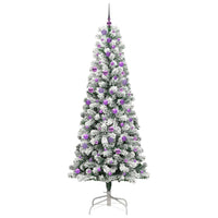 Albero di Natale Artificiale con Rami Pieghevoli 240 cm PVC 3395619