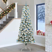 Albero di Natale Artificiale con Rami Pieghevoli 240 cm PVC 3395620