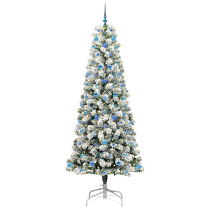 Albero di Natale Artificiale-Albero Natalizio con Rami Pieghevoli 240 cm 512749