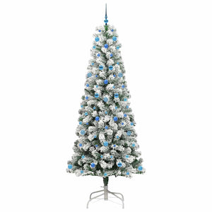 Albero di Natale Artificiale con Rami Pieghevoli 240 cm PVC 3395620