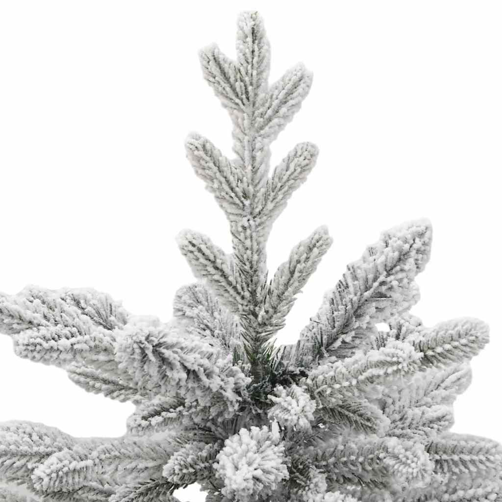 Albero di Natale Artificiale con Rami Pieghevoli Bianco 150 cm 3395631