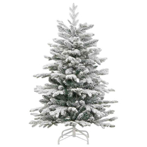 Albero di Natale Artificiale con Rami Pieghevoli Bianco 150 cm 3395632