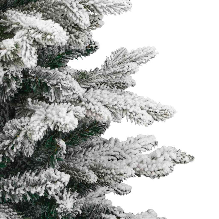 Albero di Natale Artificiale con Rami Pieghevoli Bianco 150 cm 3395635