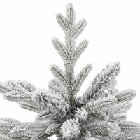 Albero di Natale Artificiale con Rami Pieghevoli Bianco 150 cm 3395637