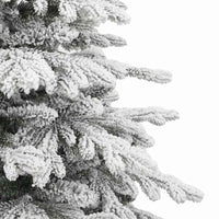 Albero di Natale Artificiale con Rami Pieghevoli Bianco 180 cm 3395640