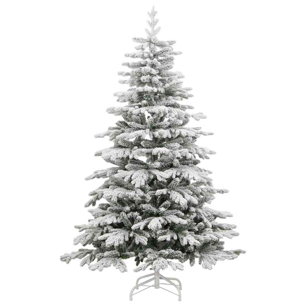 Albero di Natale Artificiale con Rami Pieghevoli Bianco 240 cm 3395665