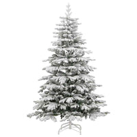 Albero di Natale Artificiale con Rami Pieghevoli Bianco 240 cm 3395665