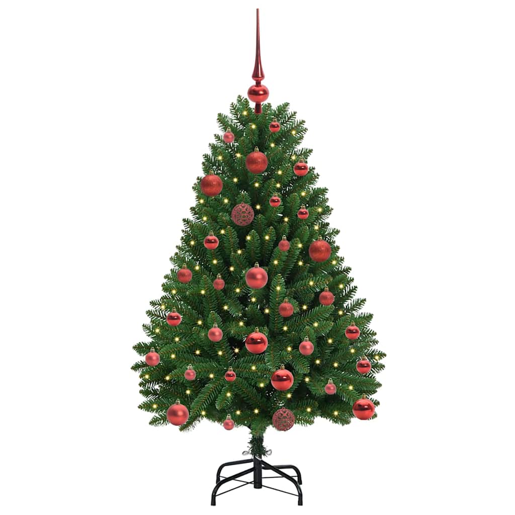 Albero di Natale artificiale Verde 120 cm PVC e Metallo 3395667