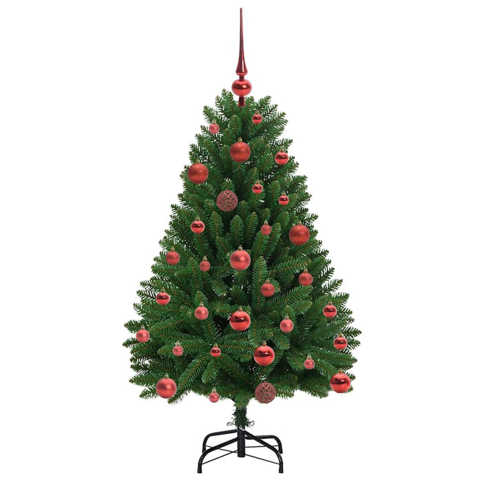 Albero di Natale artificiale Verde 120 cm PVC e Metallo 3395667