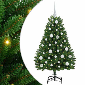 Albero di Natale artificiale Verde 120 cm PVC e Metallo 3395670