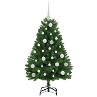 Albero di Natale artificiale Verde 120 cm PVC e Metallo 3395670