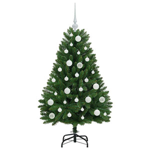 Albero di Natale artificiale Verde 120 cm PVC e Metallo 3395670