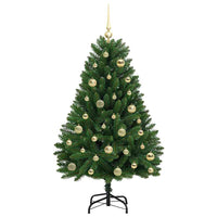 Albero di Natale artificiale Verde 120 cm PVC e Metallo 3395671
