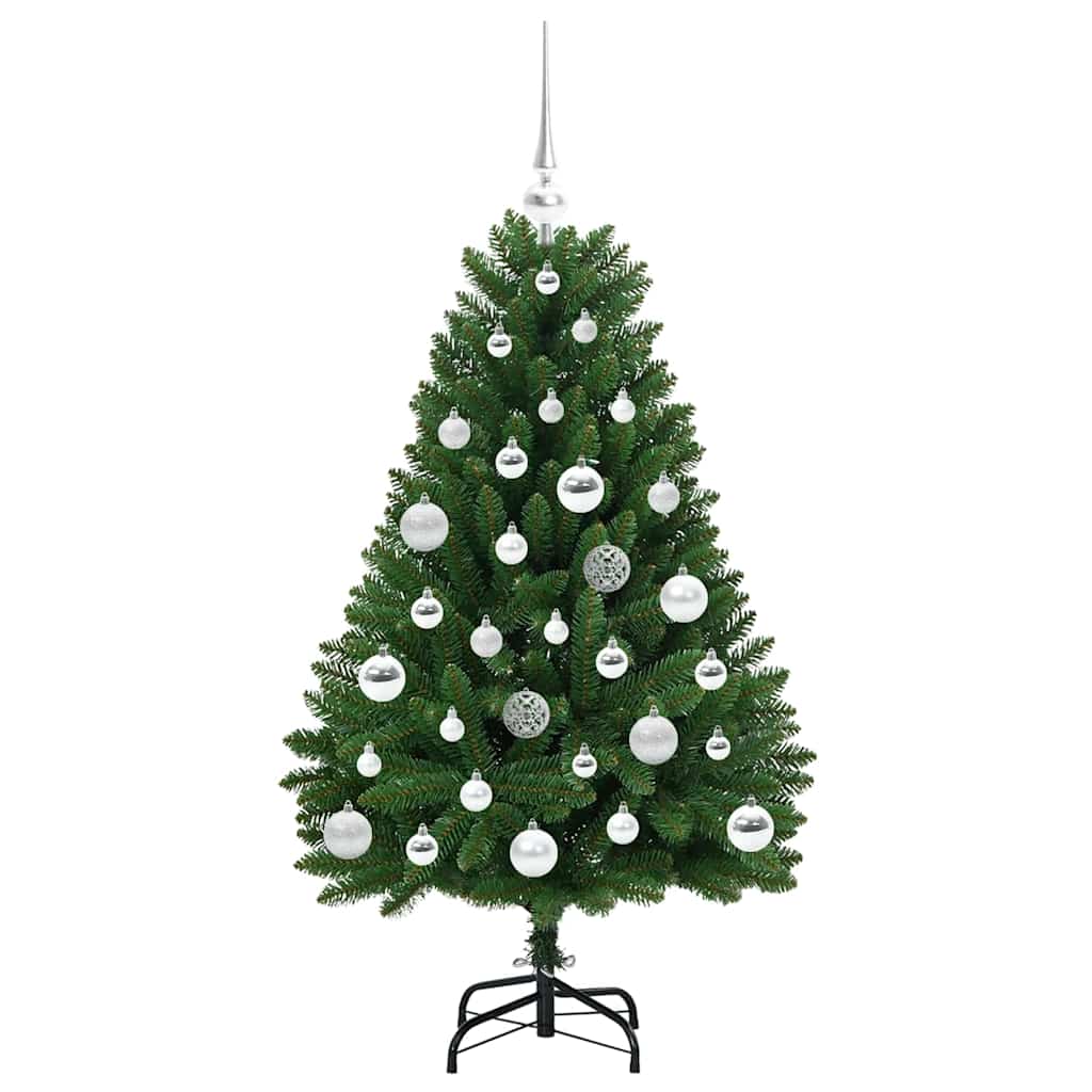 Albero di Natale artificiale Verde 120 cm PVC e Metallo 3395672