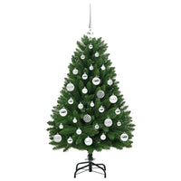 Albero di Natale artificiale Verde 120 cm PVC e Metallo 3395672