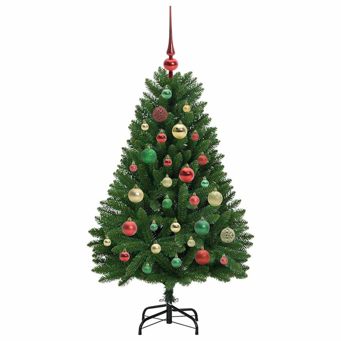 Albero di Natale artificiale Verde 120 cm PVC e Metallo 3395675