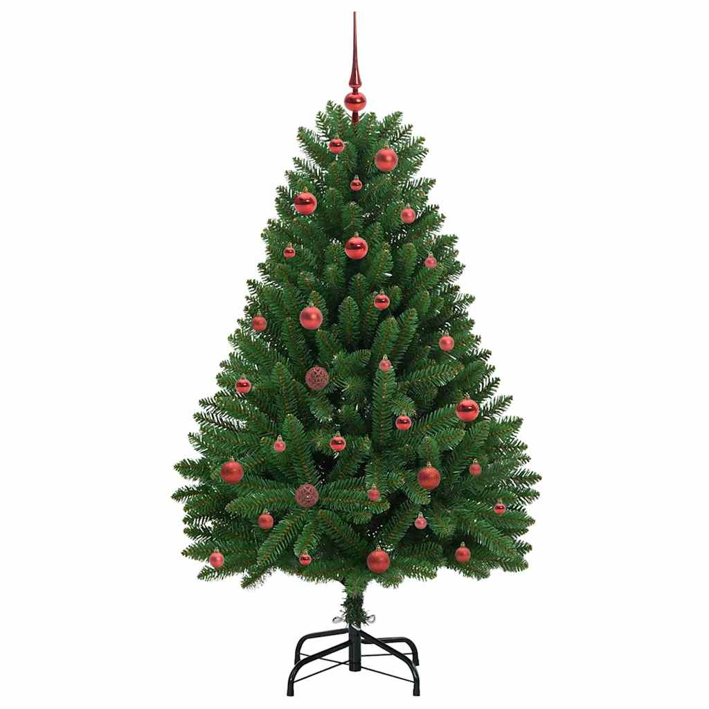 Albero di Natale artificiale Verde 150 cm PVC e Metallo 3395676