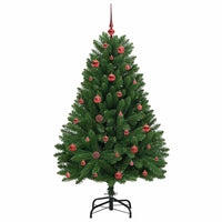 Albero di Natale artificiale Verde 150 cm PVC e Metallo 3395676