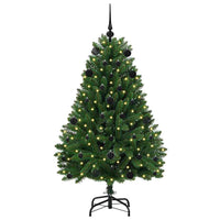 Albero di Natale artificiale Verde 150 cm PVC e Metallo 3395677