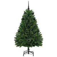 Albero di Natale artificiale Verde 150 cm PVC e Metallo 3395677
