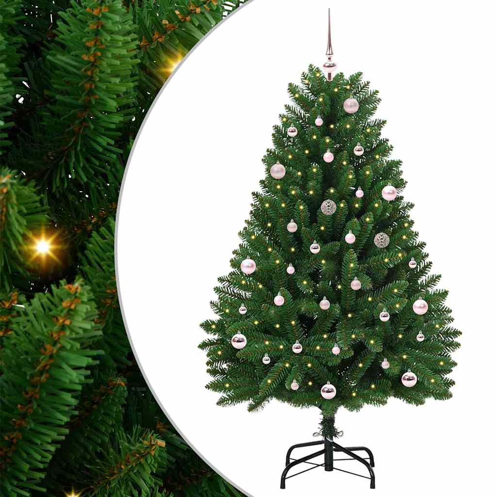Albero di Natale artificiale Verde 150 cm PVC e Metallo 3395678
