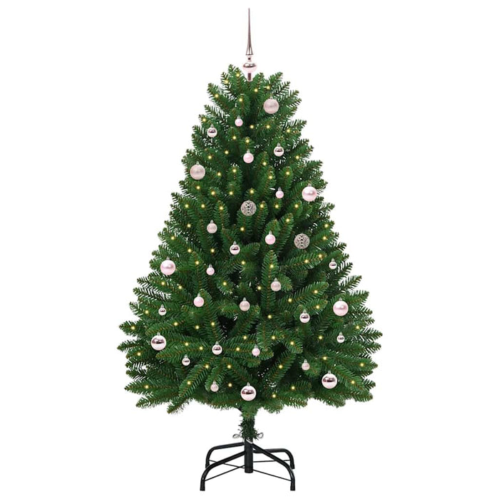 Albero di Natale artificiale Verde 150 cm PVC e Metallo 3395678