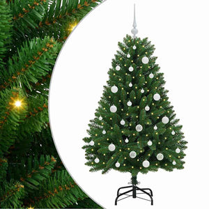 Albero di Natale artificiale Verde 150 cm PVC e Metallo 3395679