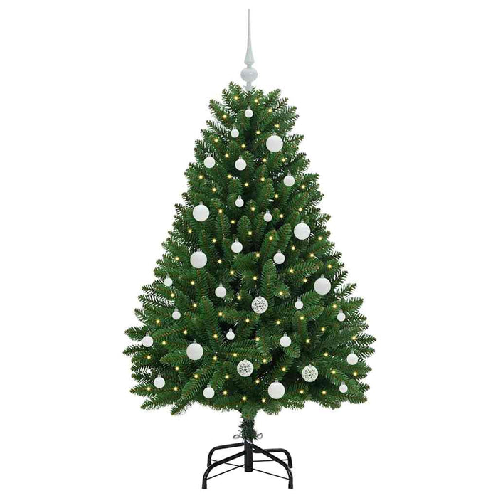 Albero di Natale artificiale Verde 150 cm PVC e Metallo 3395679