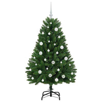Albero di Natale artificiale Verde 150 cm PVC e Metallo 3395679