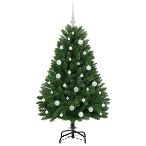 Albero di Natale artificiale Verde 150 cm PVC e Metallo 3395679