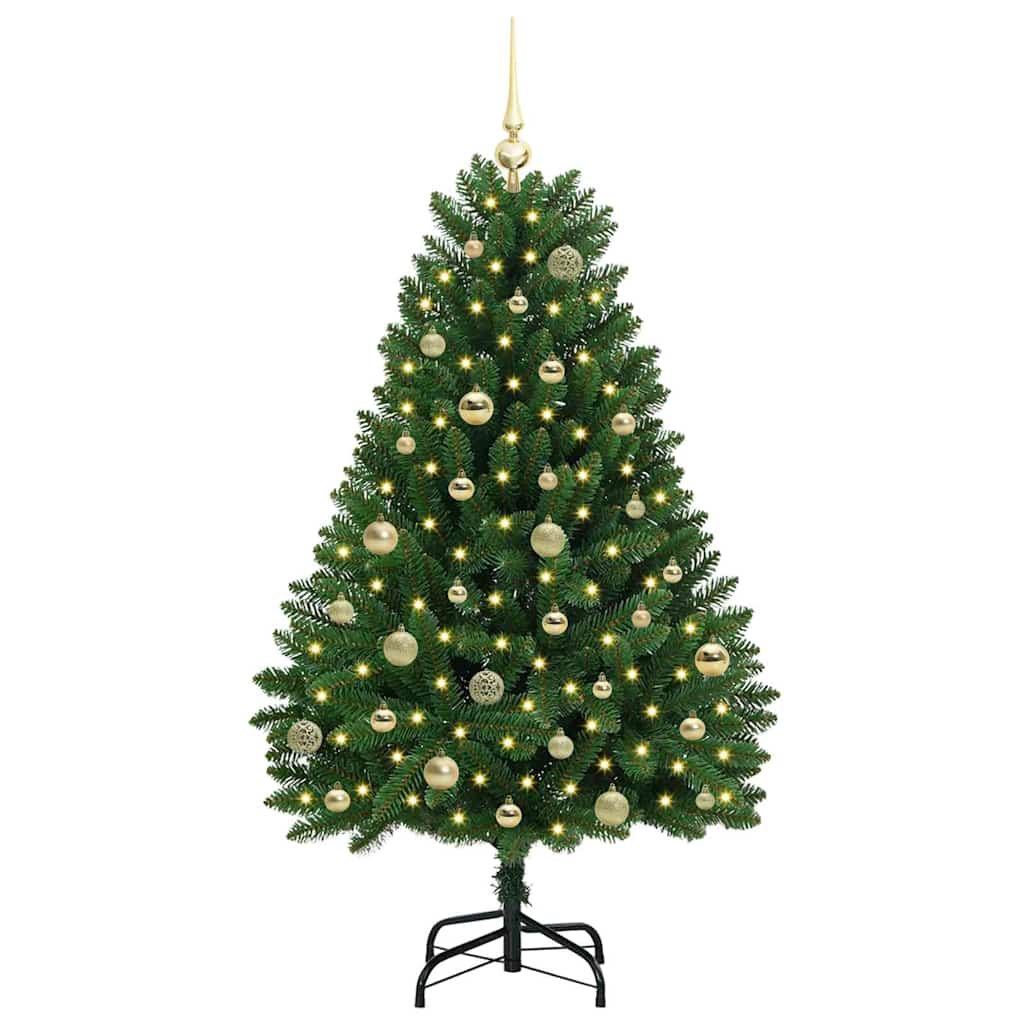 Albero di Natale artificiale Verde 150 cm PVC e Metallo 3395680