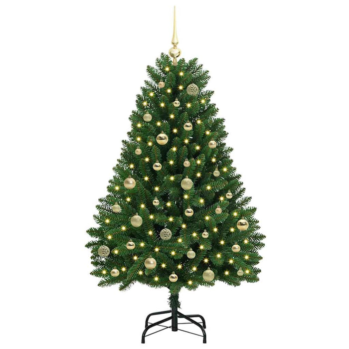 Albero di Natale artificiale Verde 150 cm PVC e Metallo 3395680