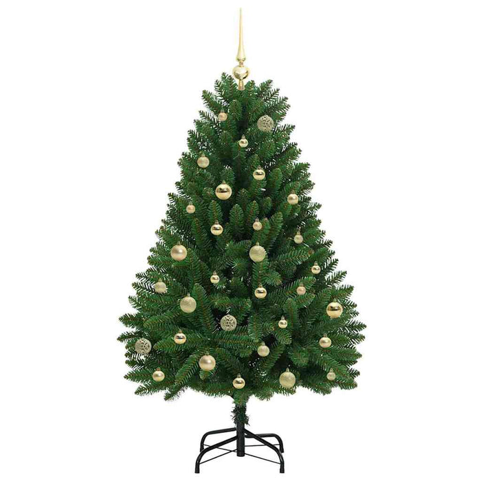 Albero di Natale artificiale Verde 150 cm PVC e Metallo 3395680