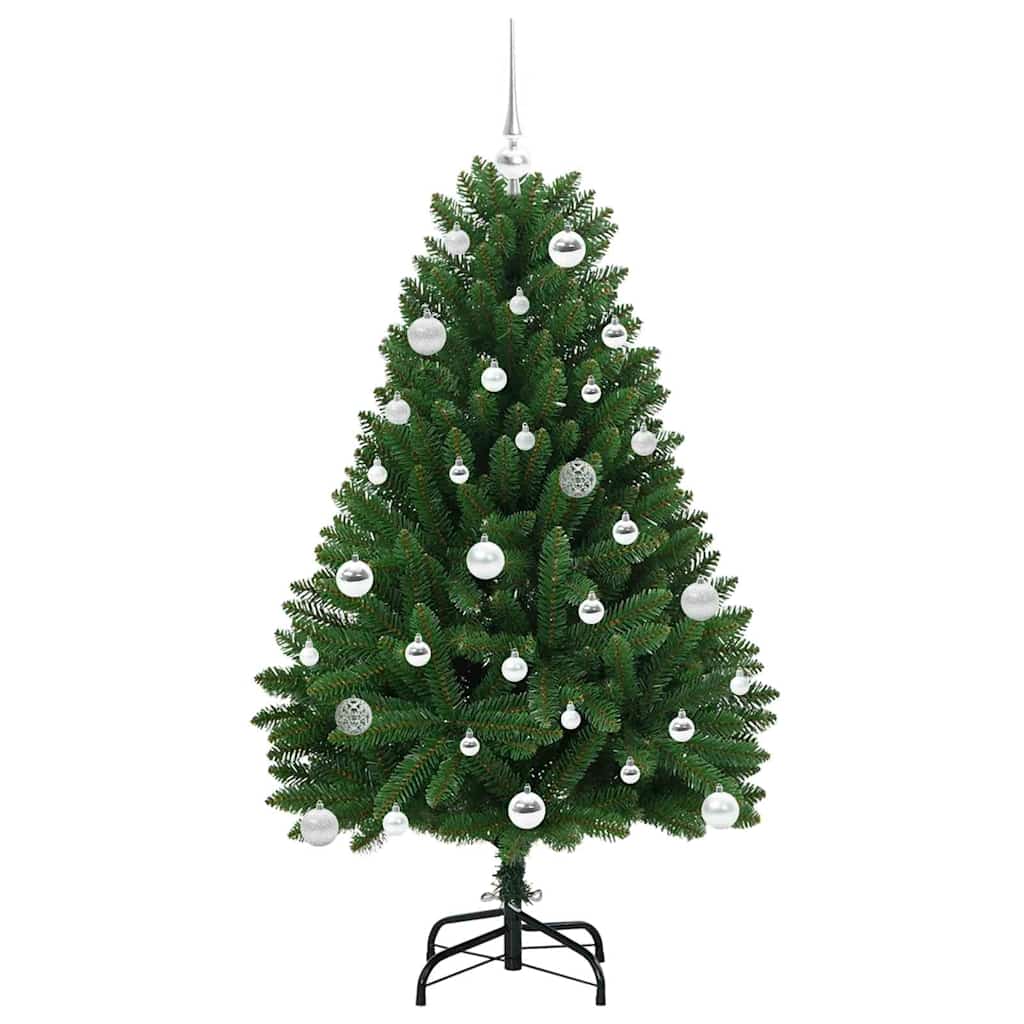 Albero di Natale artificiale Verde 150 cm PVC e Metallo 3395681