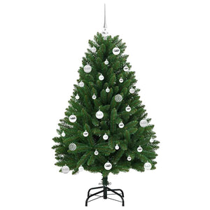 Albero di Natale artificiale Verde 150 cm PVC e Metallo 3395681