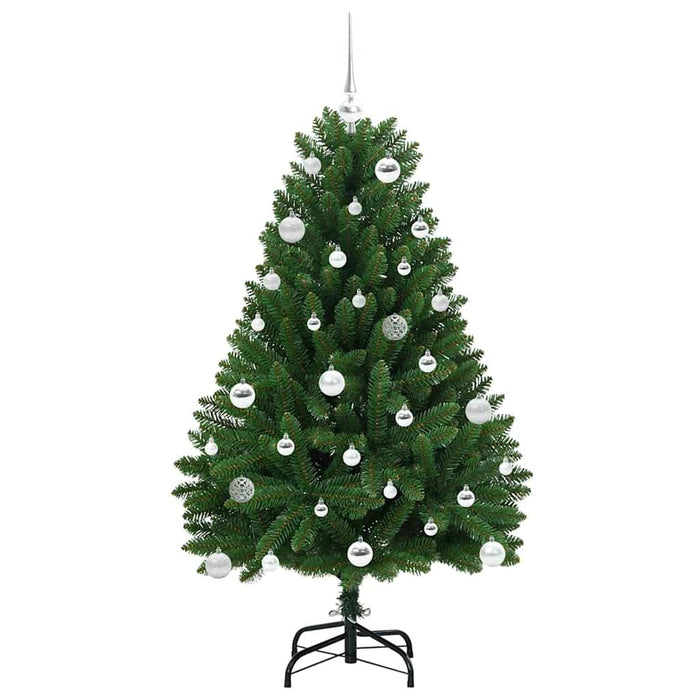 Albero di Natale artificiale Verde 150 cm PVC e Metallo 3395681