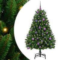 Albero di Natale artificiale Verde 150 cm PVC e Metallo 3395682