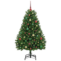 Albero di Natale artificiale Verde 150 cm PVC e Metallo 3395684