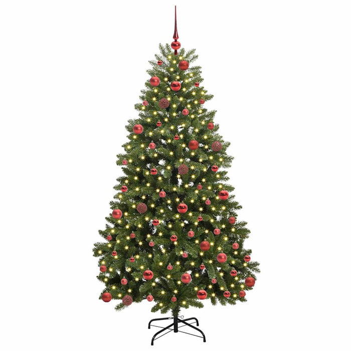 Albero di Natale artificiale Verde 180 cm PVC e Metallo 3395685